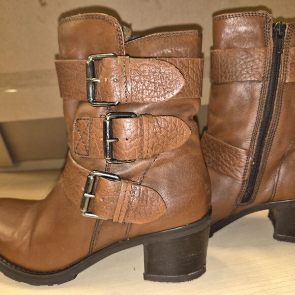 Clarks Fernwood Lake moto-Style boots 7M - Picture 2 of 6